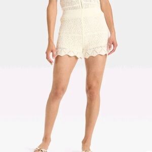 NWT Crochet Shorts